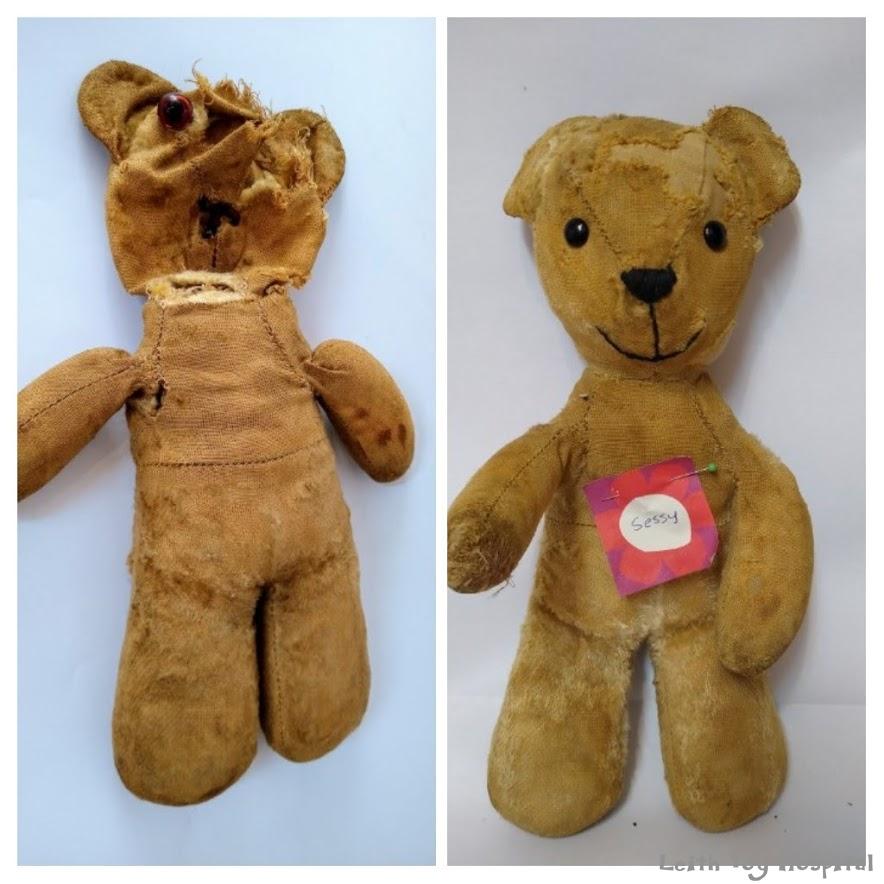 restoring teddy bears and stuffed animals